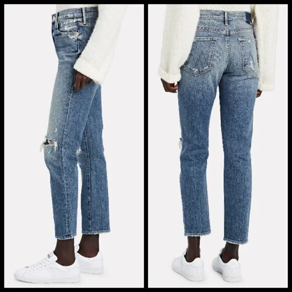 💕MOTHER SUPERIOR💕 The Trickster Ankle Jeans ~ On Holy Ground 26 NWOT